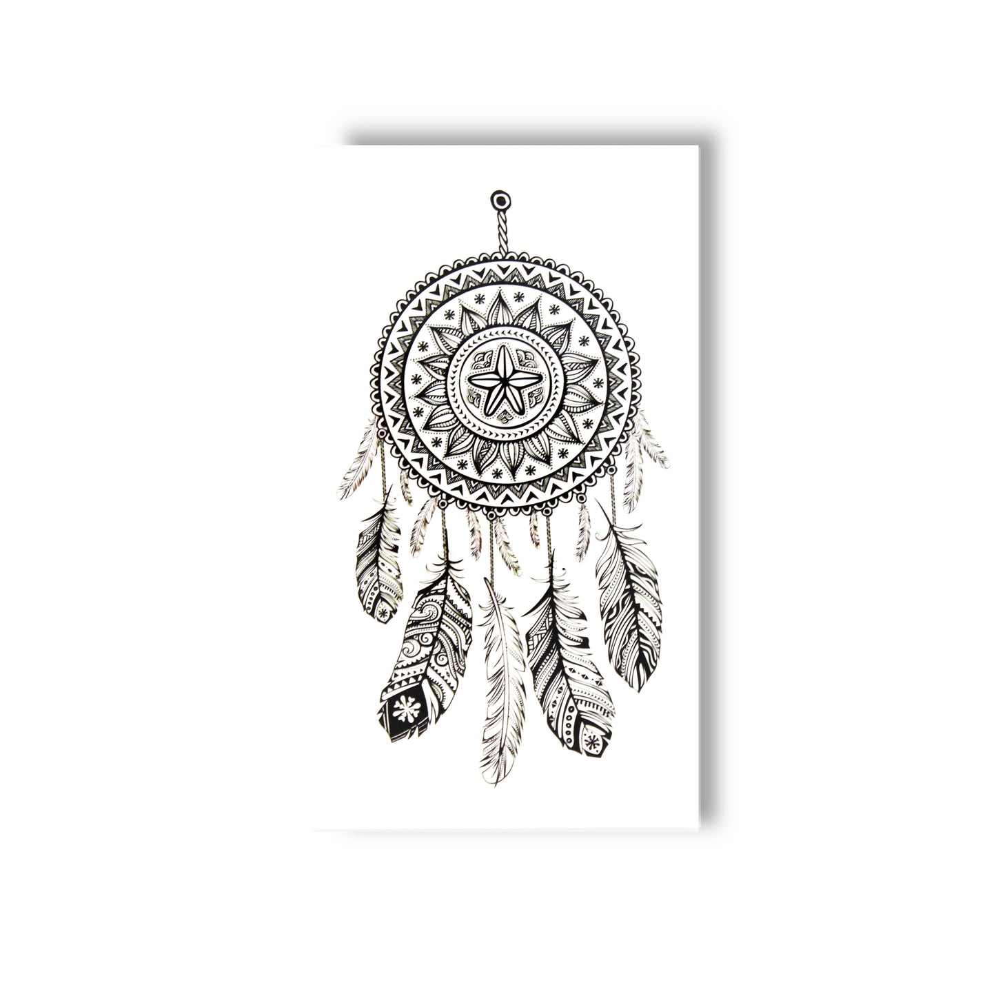 Dream catcher with feathers (AL-251) - Tattooshka USA