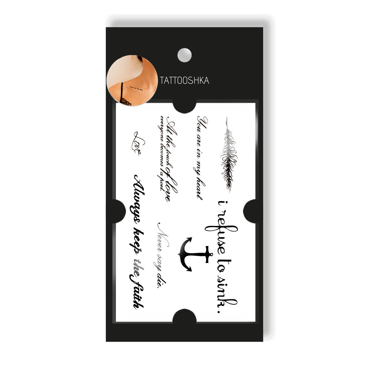 Anchor (WM-023) - Tattooshka USA