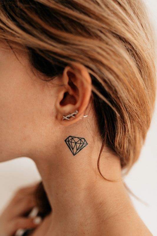 Hearts and diamonds (AN-075) - Tattooshka USA