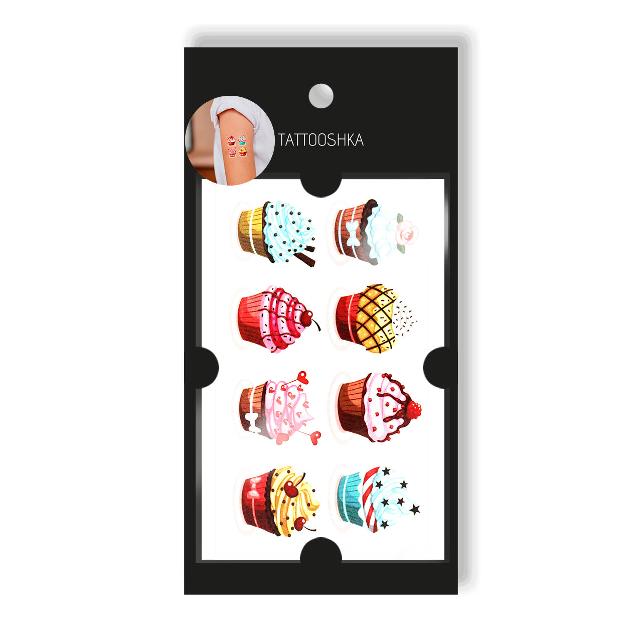 Cupcakes (AT-203) - Tattooshka USA