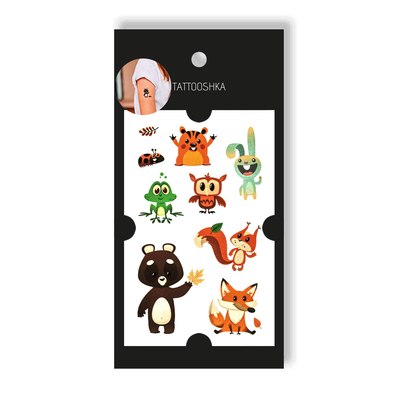 Forest animals (GA-309) - Tattooshka USA