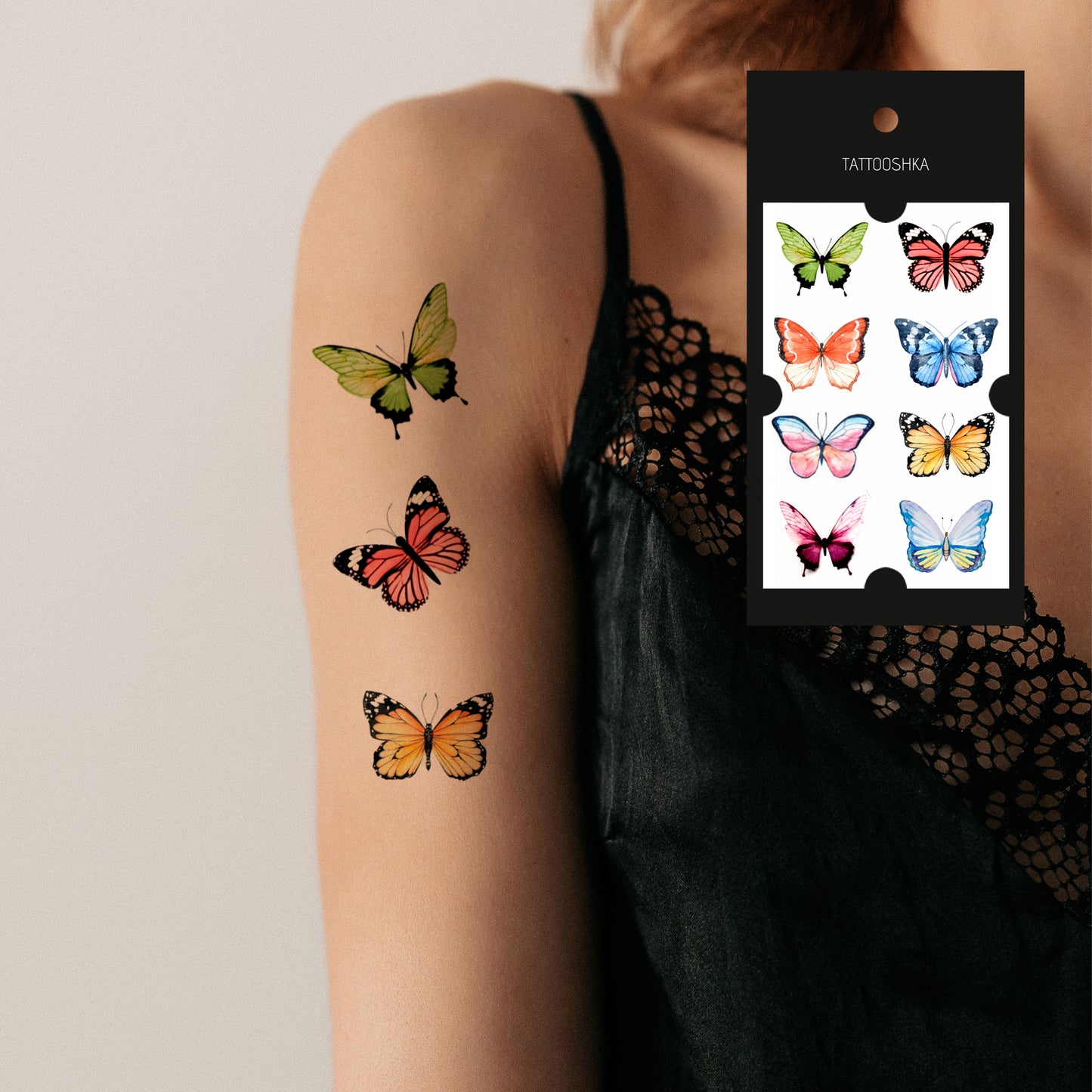 Butterflies (L-40) - Tattooshka USA