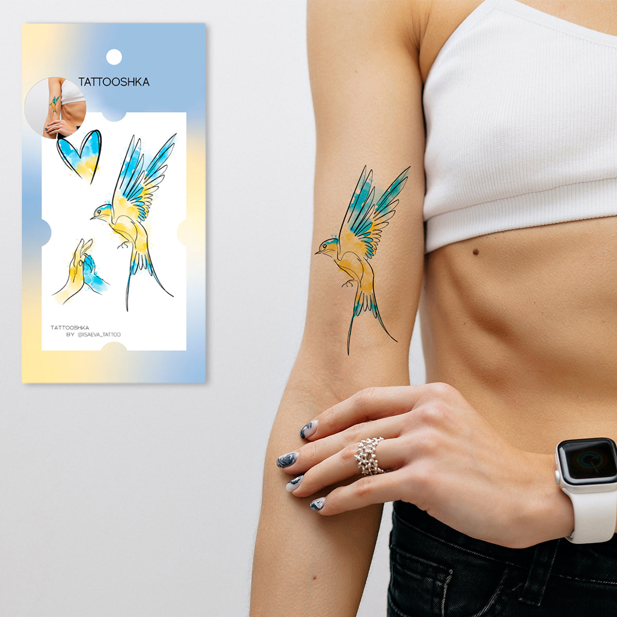 Love Ukraine (L-48) - Tattooshka USA