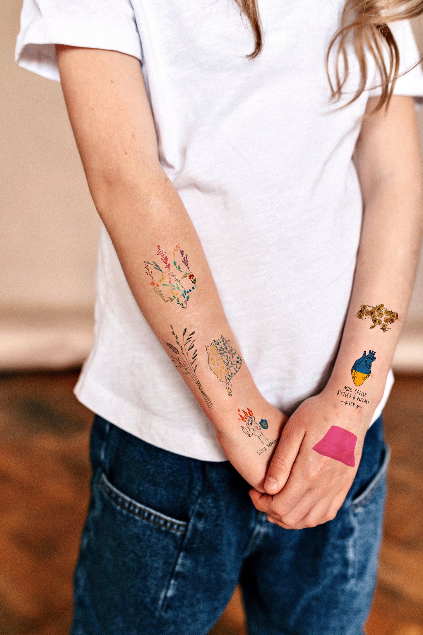 Color trident (L-51) - Tattooshka USA