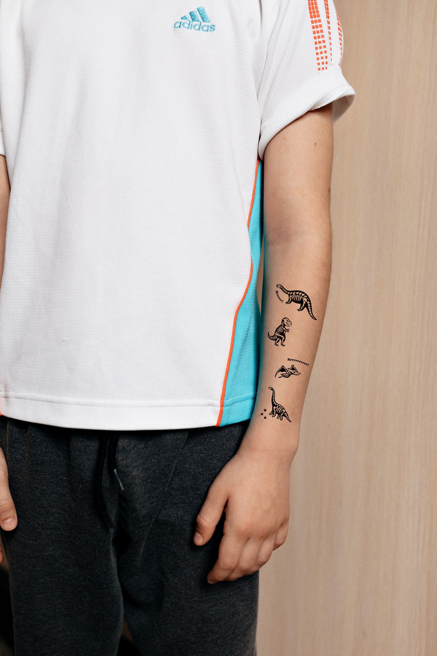 Dinosaurs neon (L-75) - Tattooshka USA