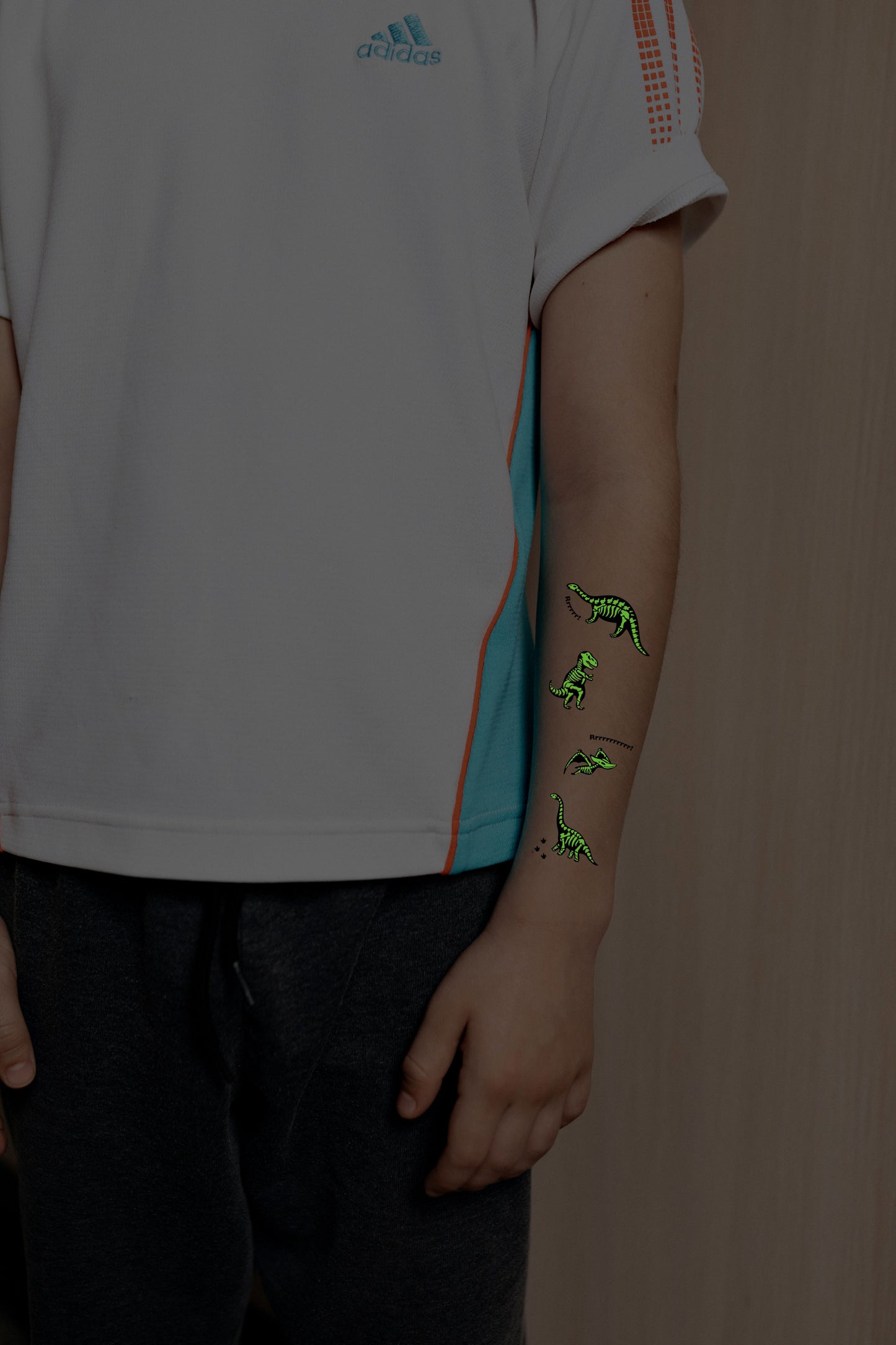 Dinosaurs neon (L-75) - Tattooshka USA