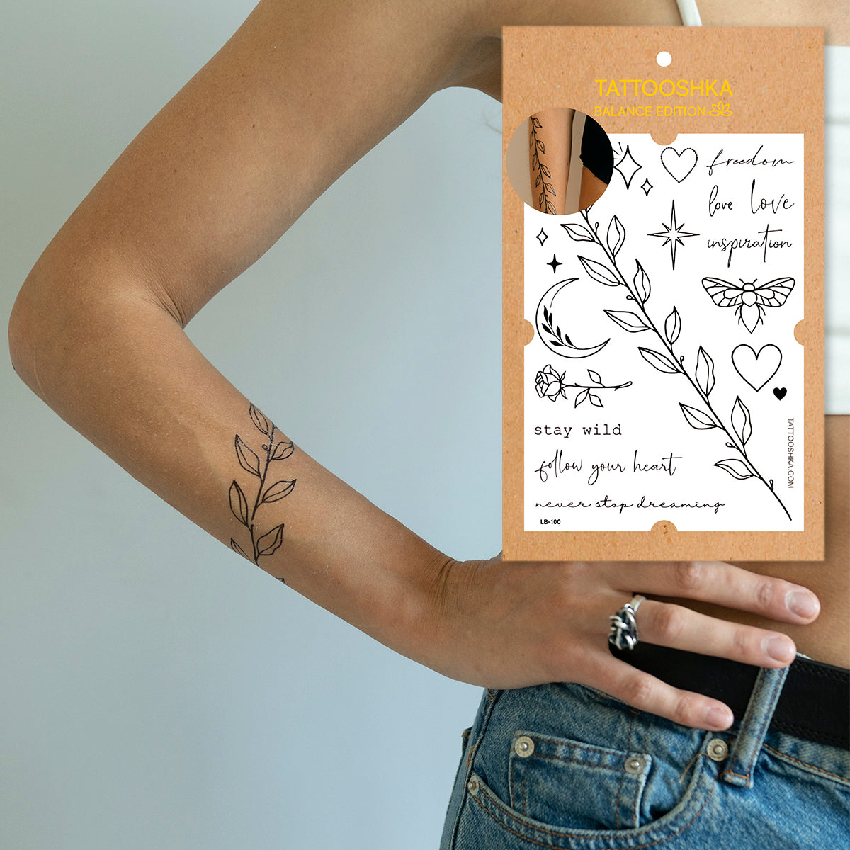 Freedom love (LB-100) - Tattooshka USA