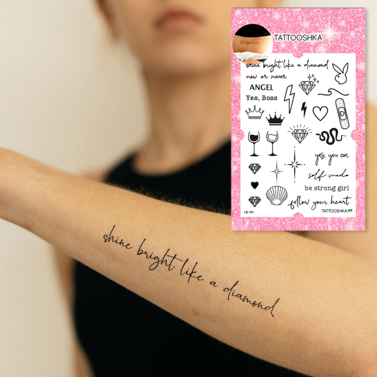 Girl power (LB-101) - Tattooshka USA
