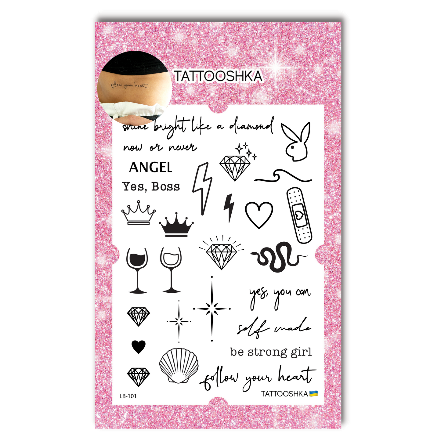 Girl power (LB-101) - Tattooshka USA