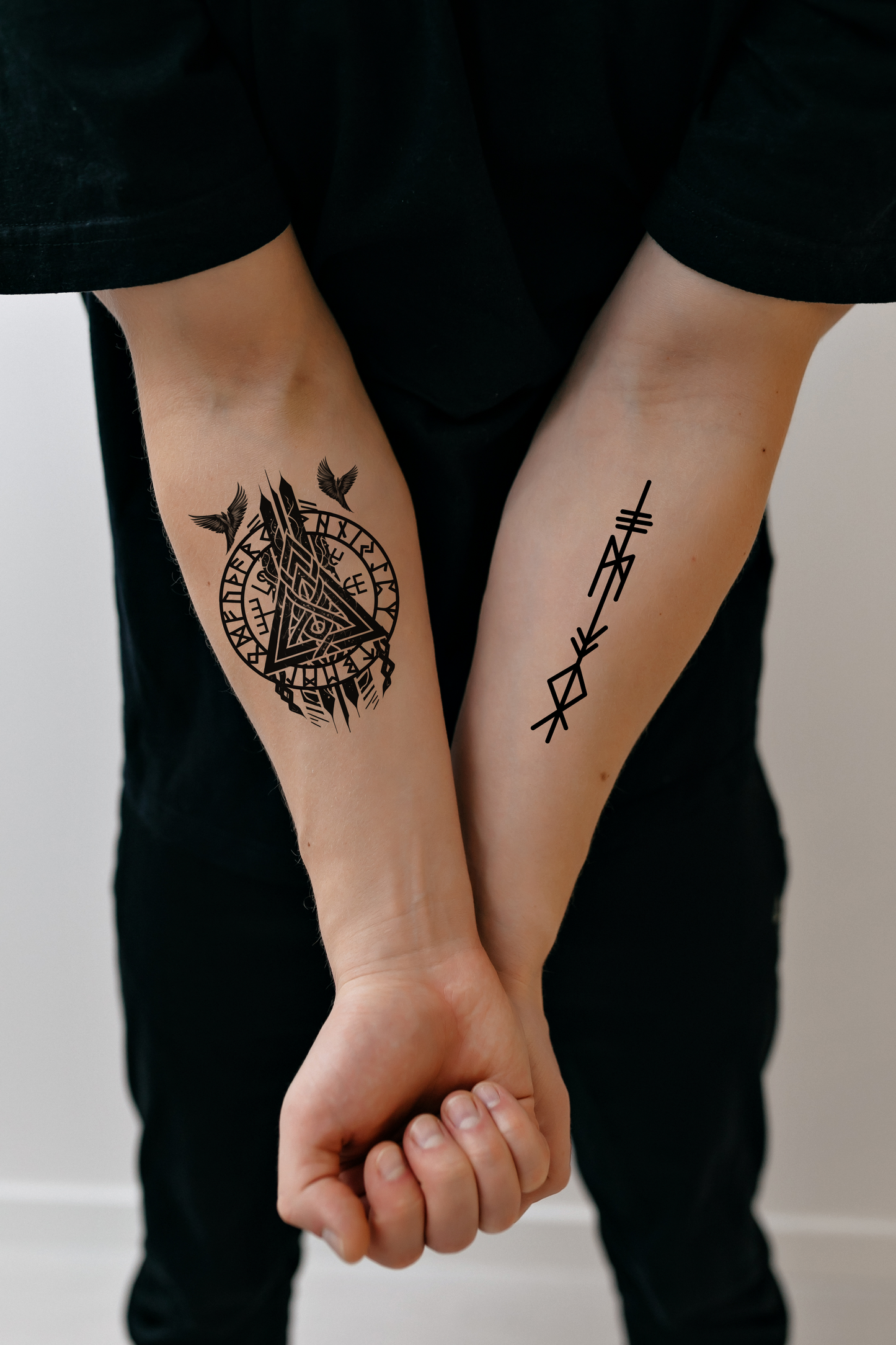 Runes and patterns (LB-158) - Tattooshka USA