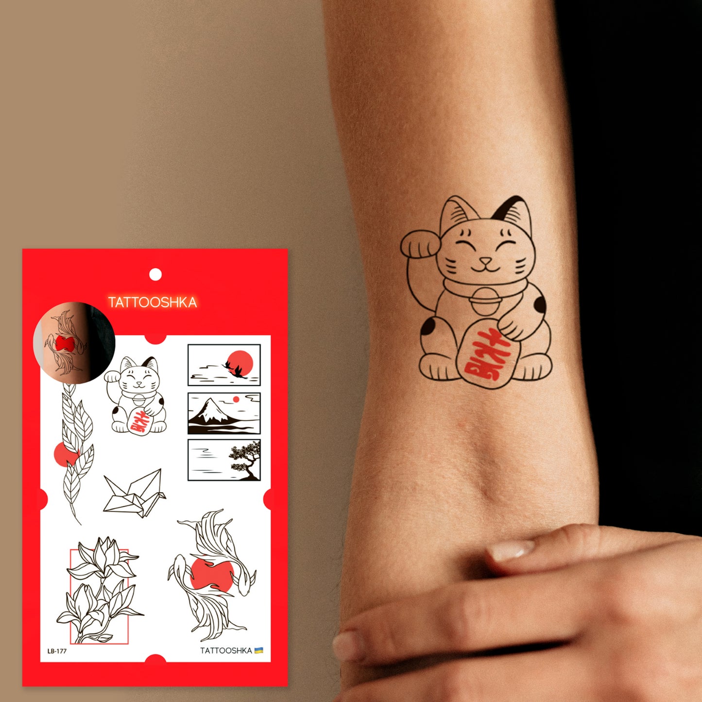 Asian mood (LB-177) - Tattooshka USA
