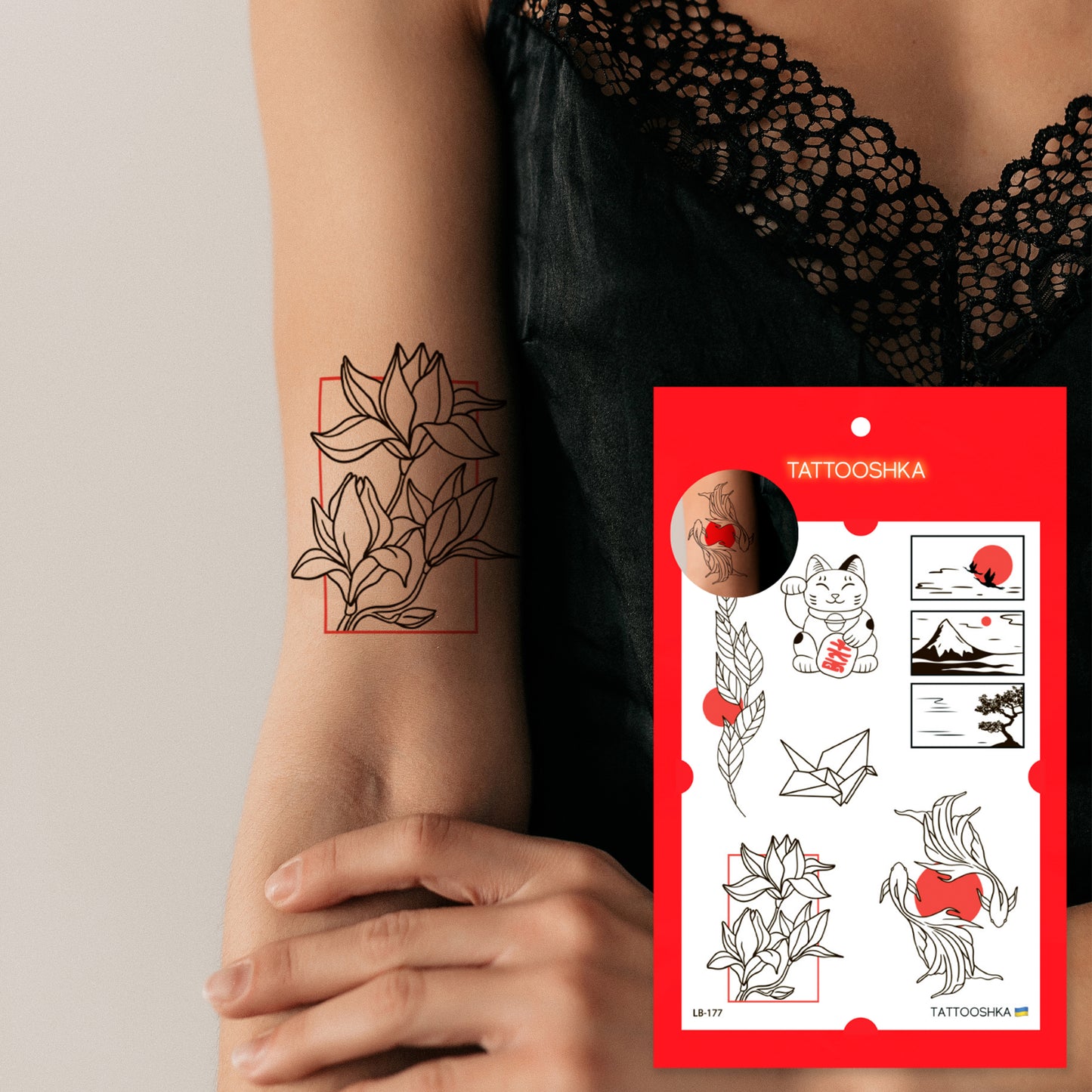 Asian mood (LB-177) - Tattooshka USA