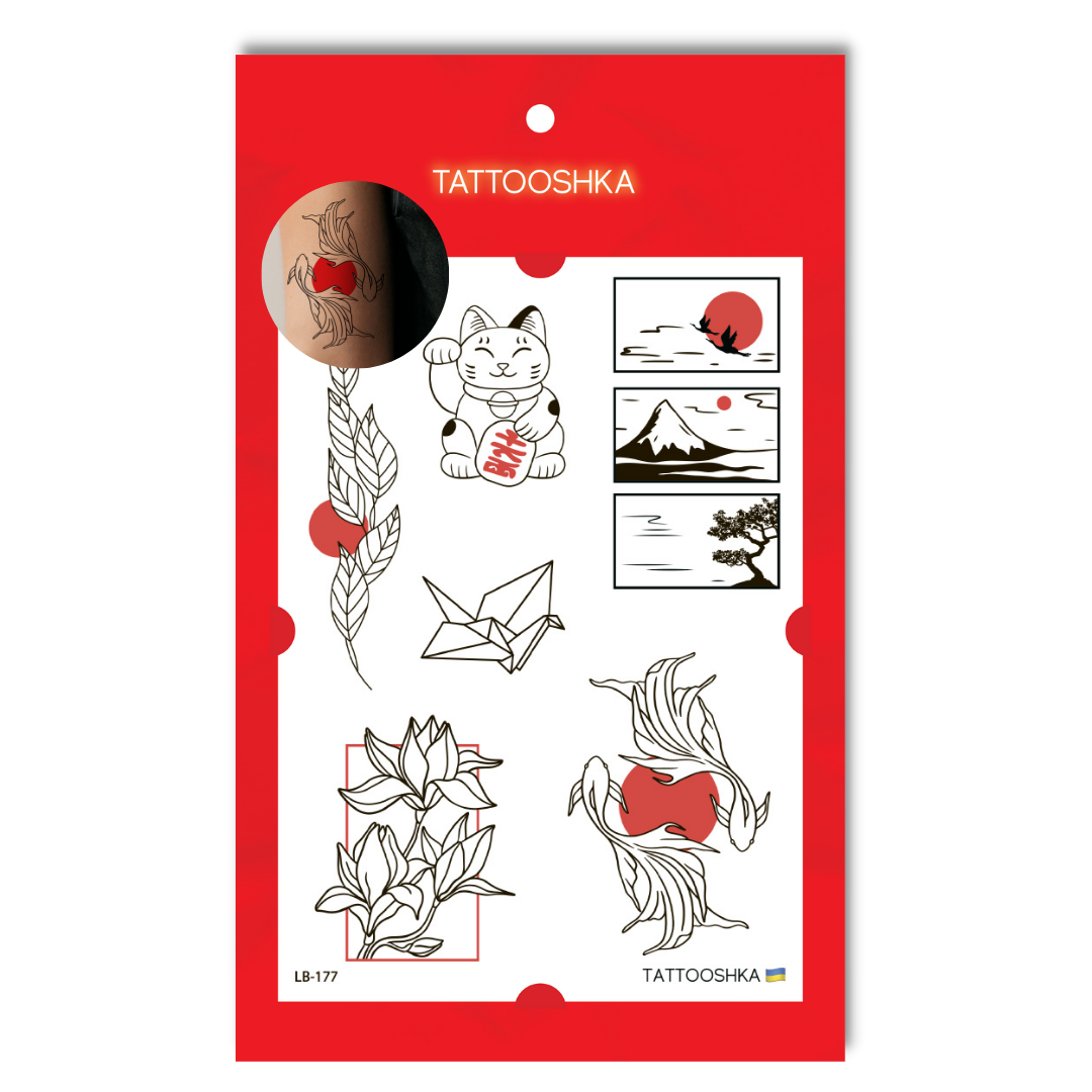 Asian mood (LB-177) - Tattooshka USA