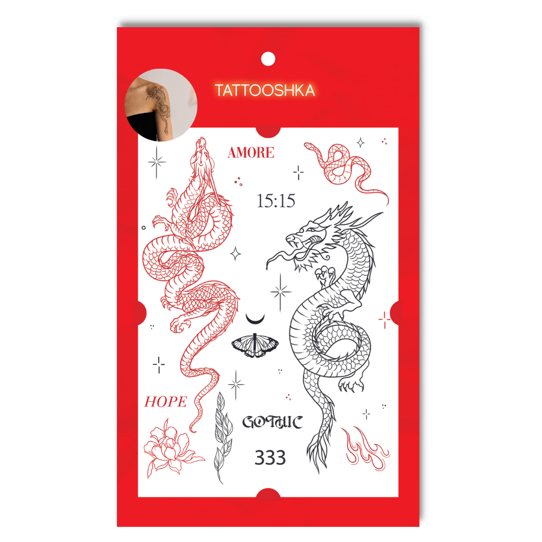 Red Dragon (LB-181) - Tattooshka USA