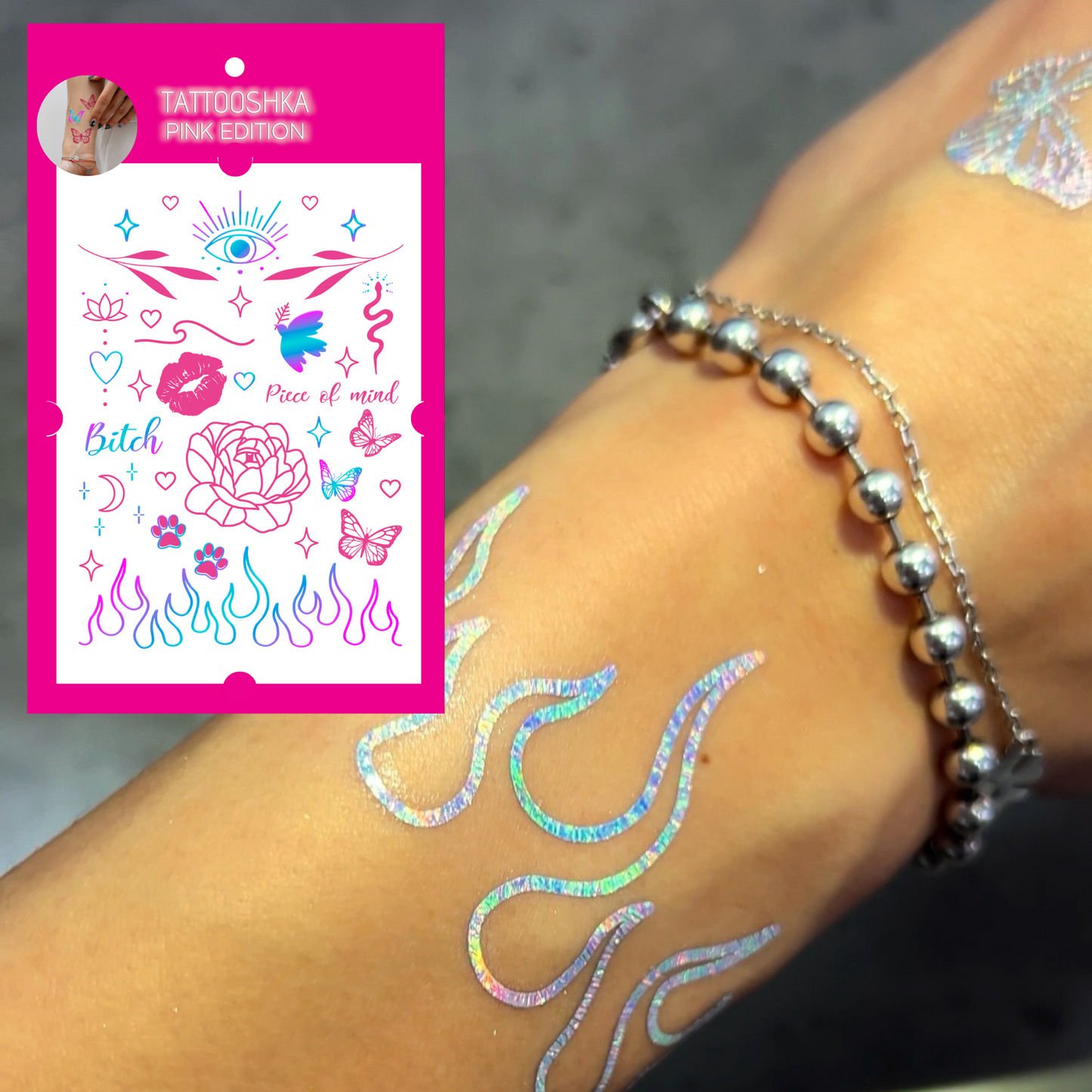 Pink mood (LB-184) - Tattooshka USA