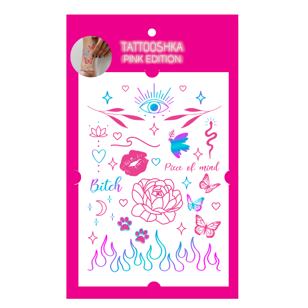 Pink mood (LB-184) - Tattooshka USA