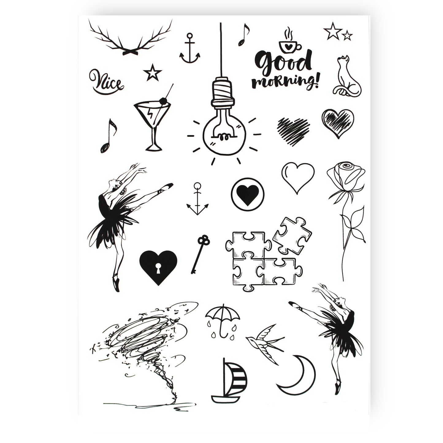 Good morning set (LL-119) - Tattooshka USA