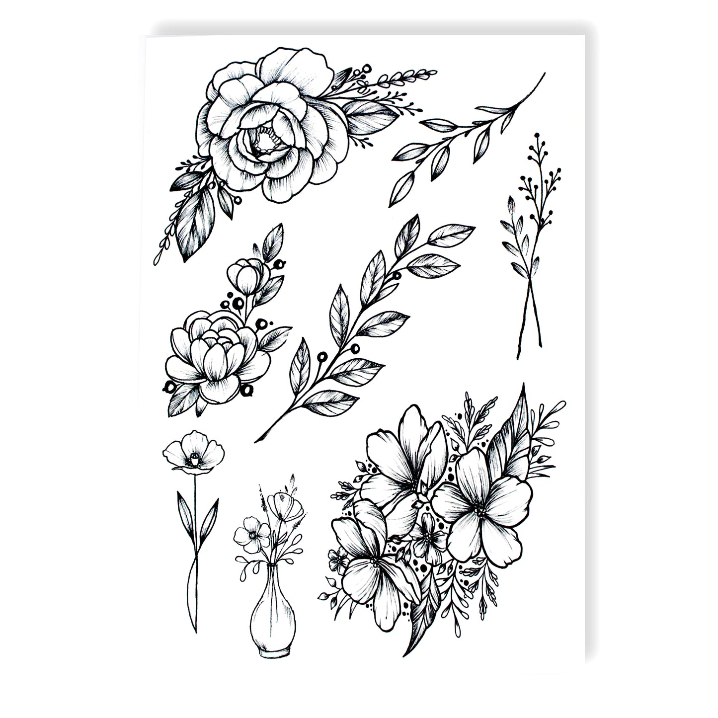 Wild rose (LT-388) - Tattooshka USA