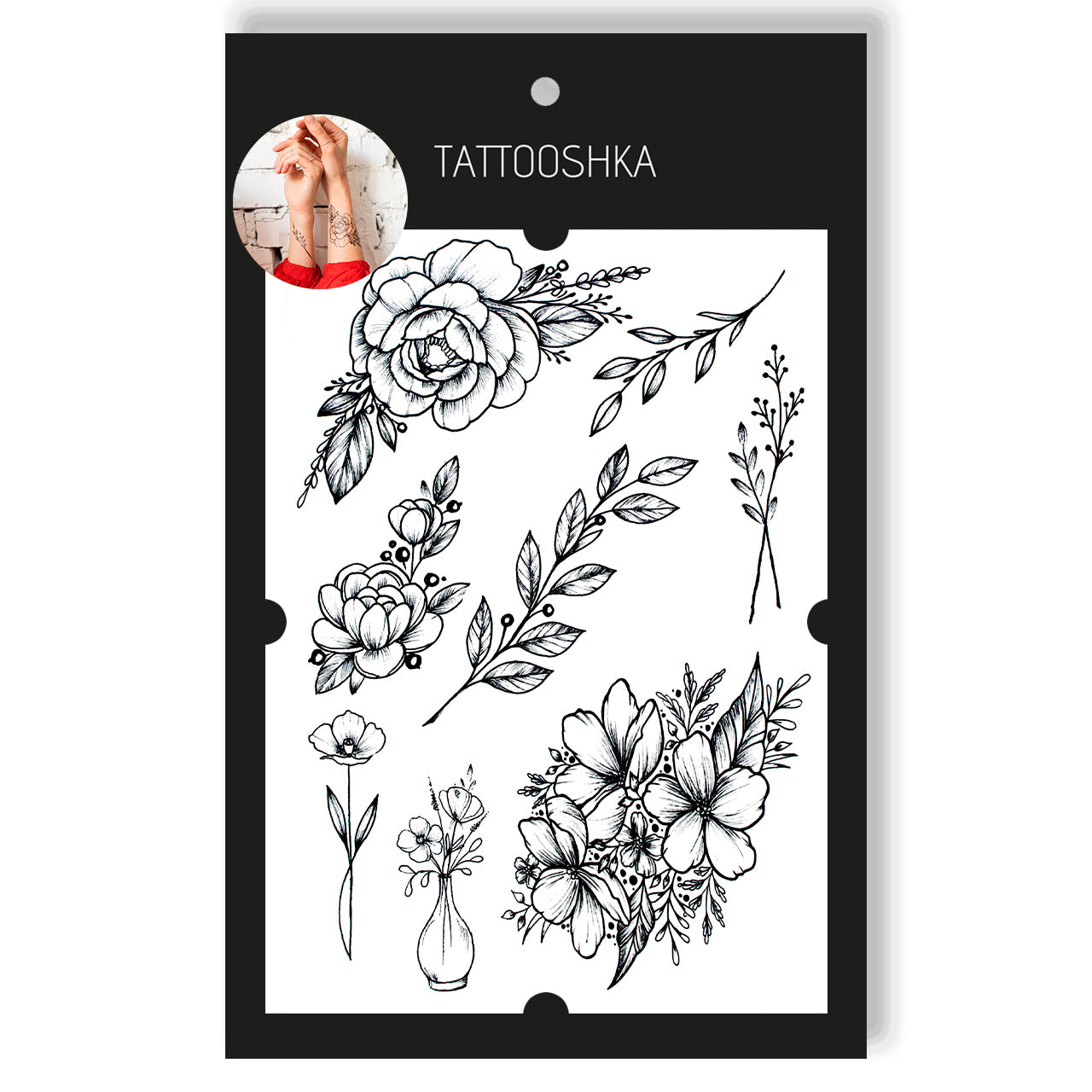 Wild rose (LT-388) - Tattooshka USA