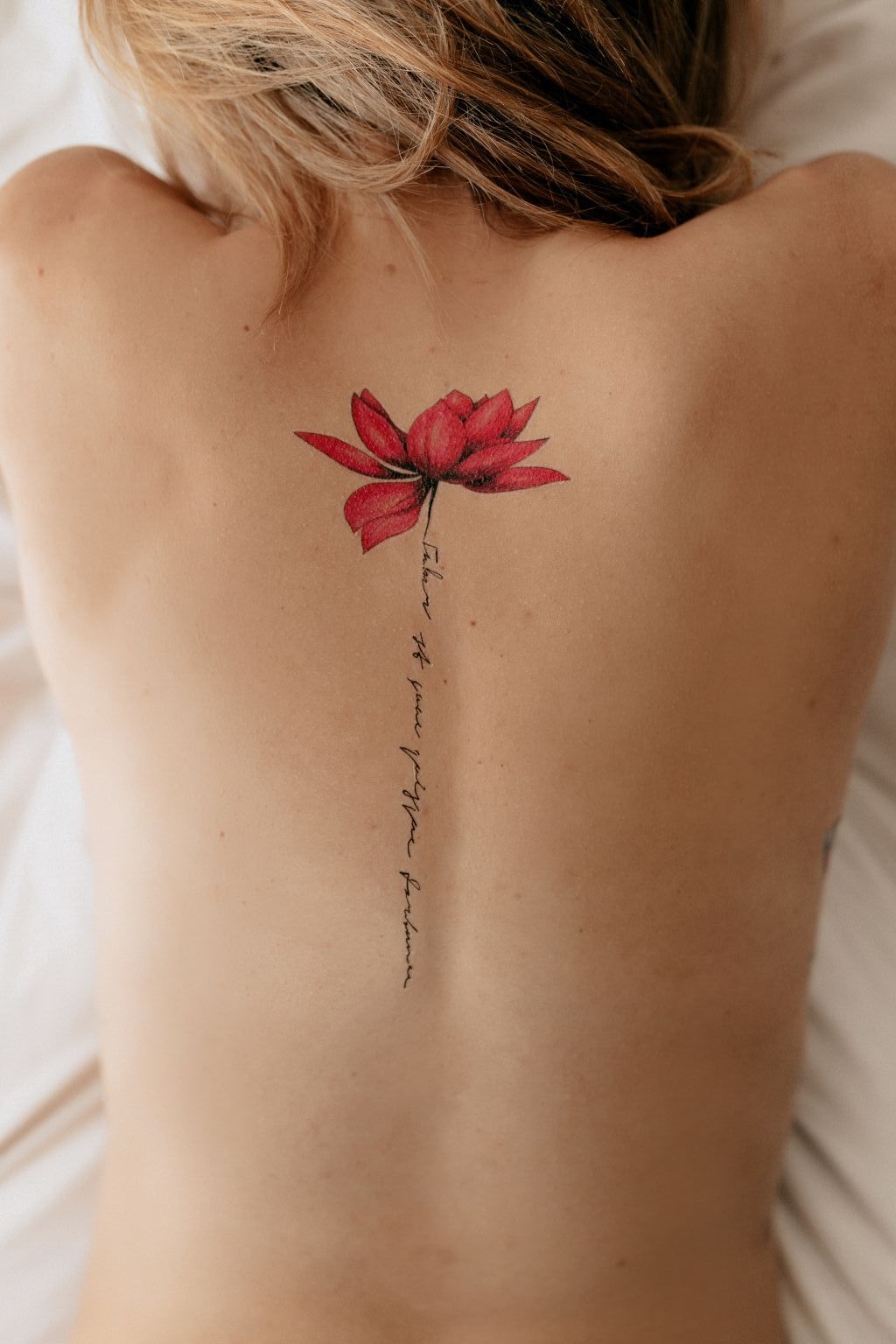Colorful lotuses (RX-656) - Tattooshka USA