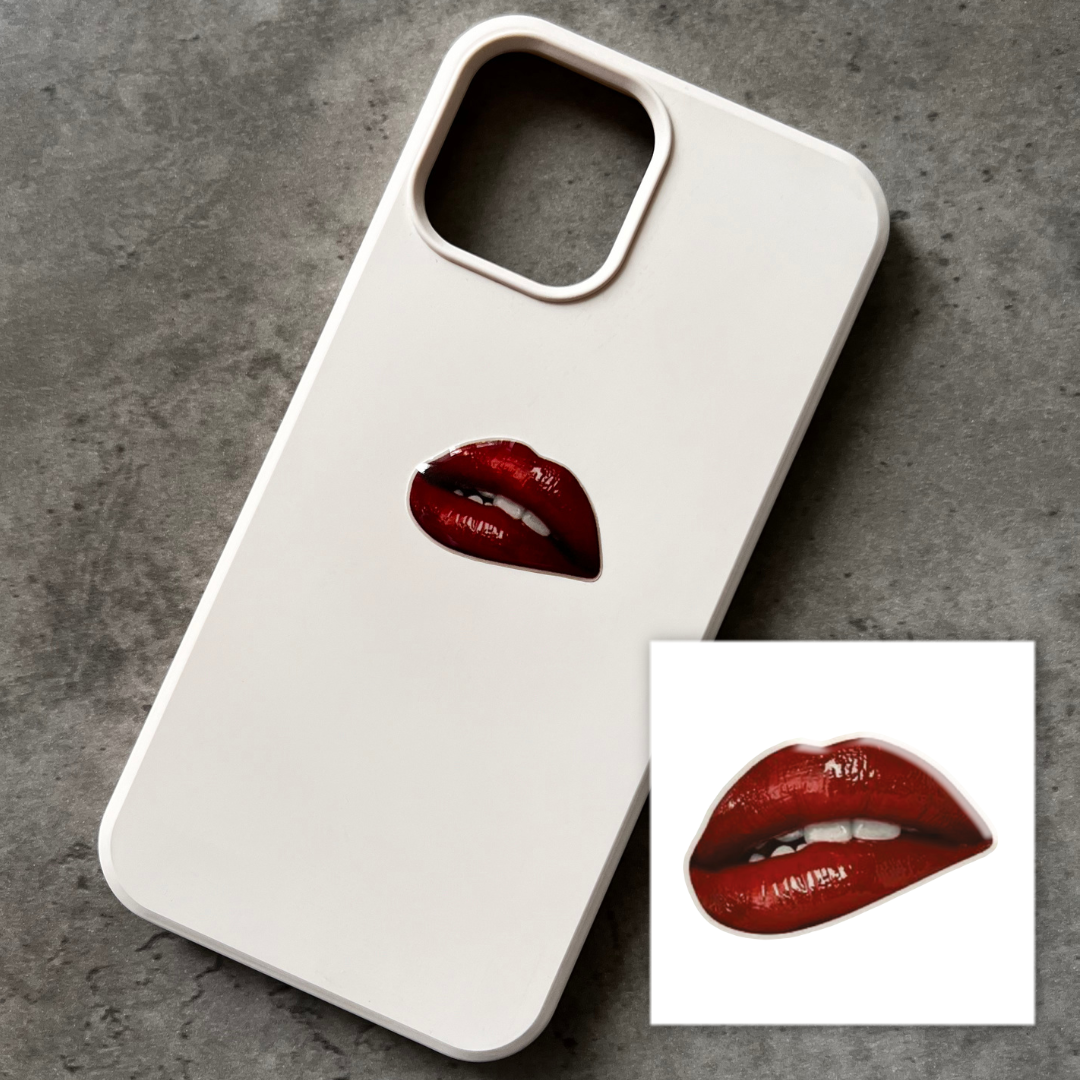 3D sticker "Red lips" (SX-150) - Tattooshka USA