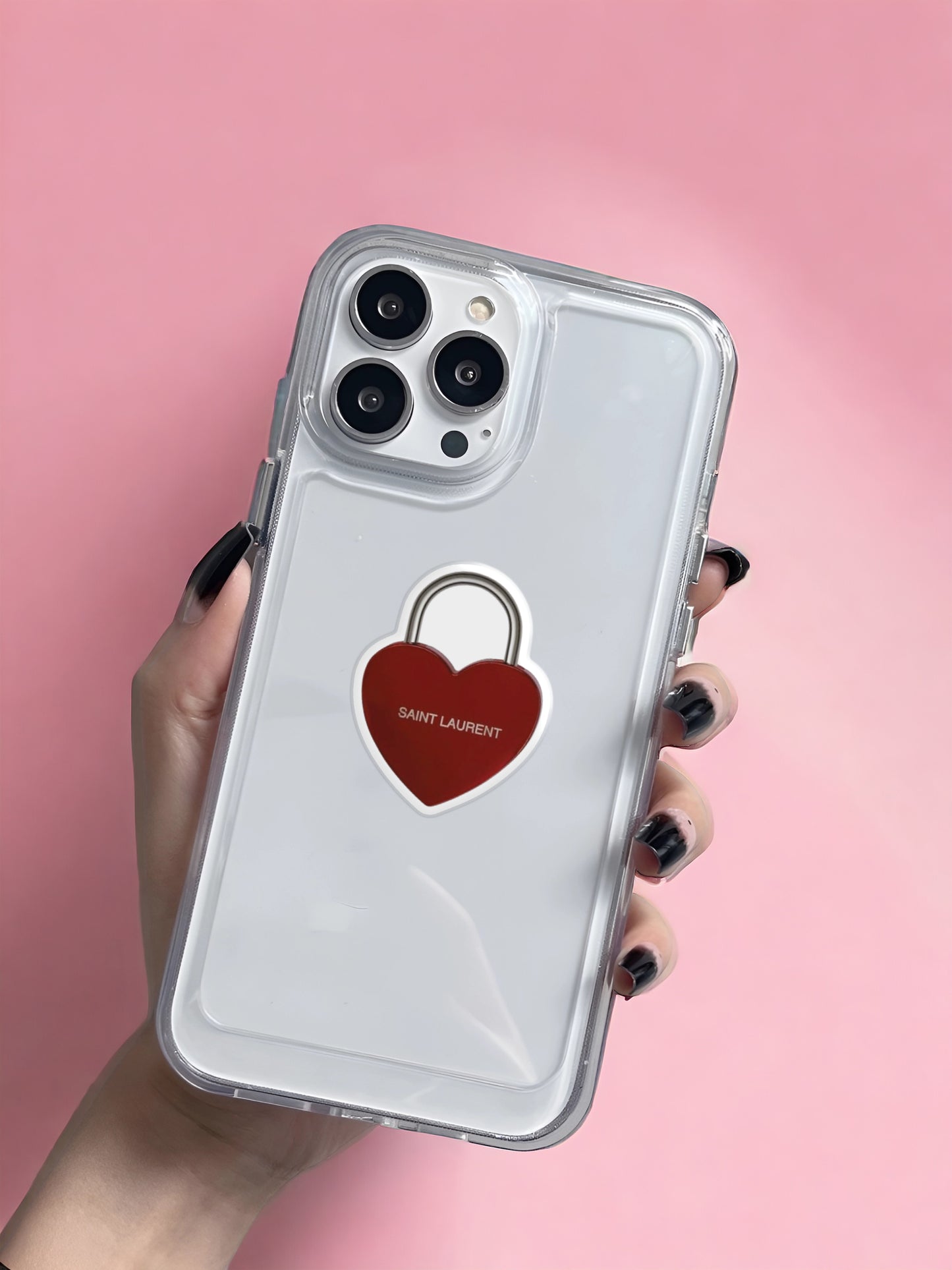 3D sticker "Metal heart" (SX-180) - Tattooshka USA