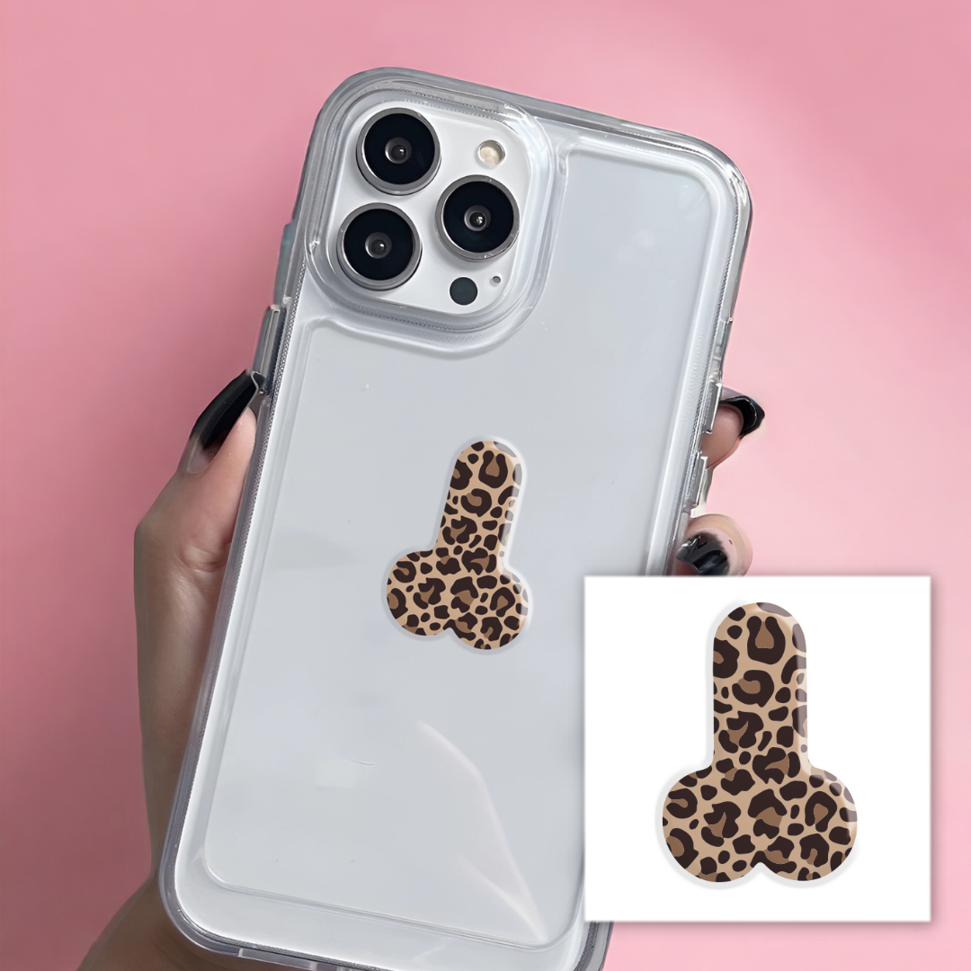3D sticker "Leopard Love" (SX-187) - Tattooshka USA