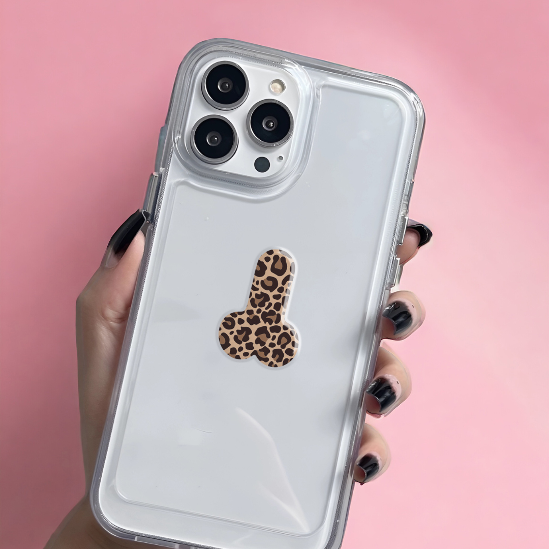 3D sticker "Leopard Love" (SX-187) - Tattooshka USA