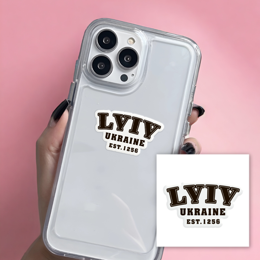 3D sticker "Foundation of Lviv" (SX-190) - Tattooshka USA