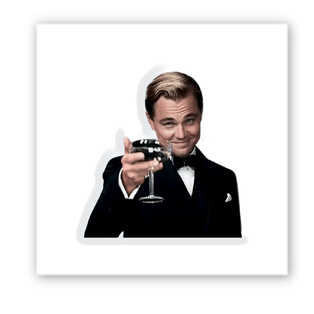 3D sticker "Gatsby" (SX-254) - Tattooshka USA
