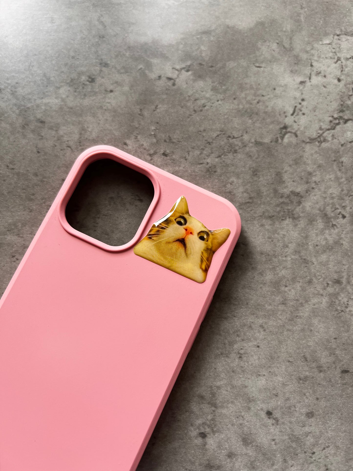 3D sticker "Surprised cat meme" (SX-27) - Tattooshka USA