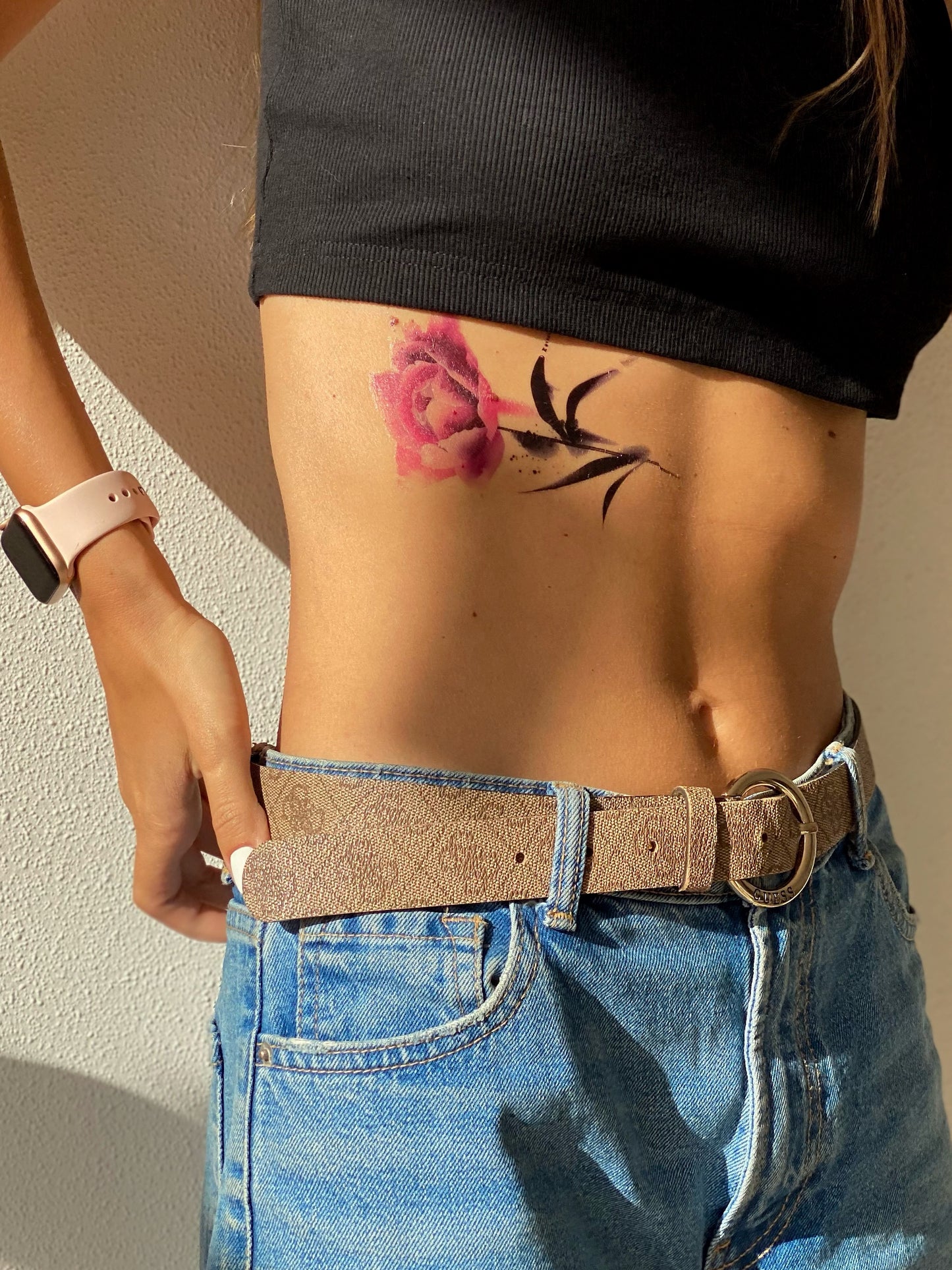 Elegant rose (TH-721) - Tattooshka USA