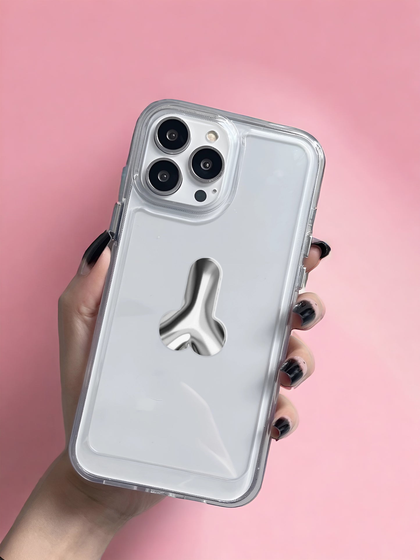 3D sticker "Silver Love" (SX-188) - Tattooshka USA