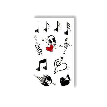 Music is life (HC-245) - Tattooshka USA