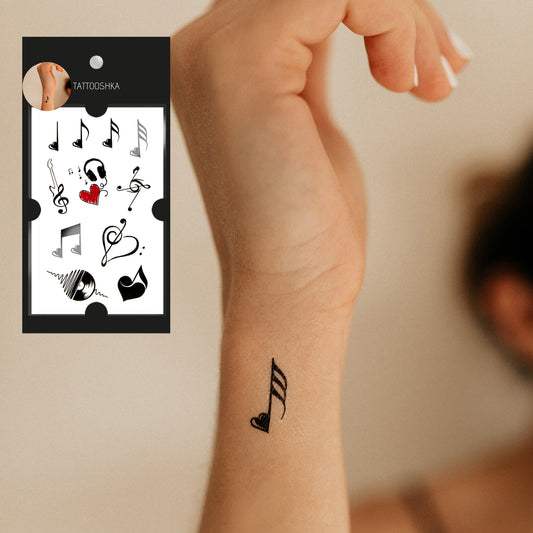 Music is life (HC-245) - Tattooshka USA