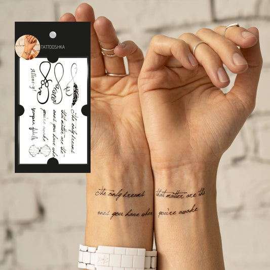 Infinity, Love (AT-098) - Tattooshka USA