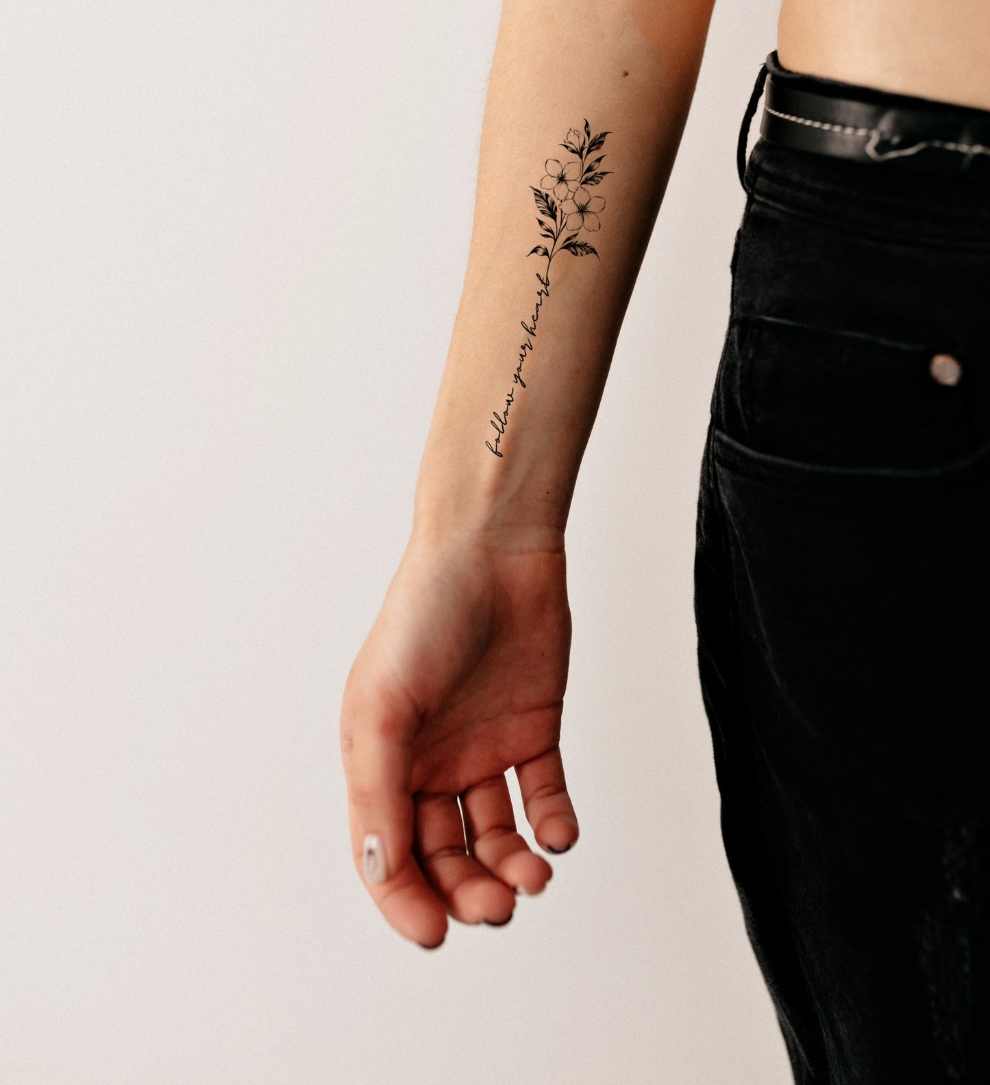 Twigs with phrases (LA-4) - Tattooshka USA