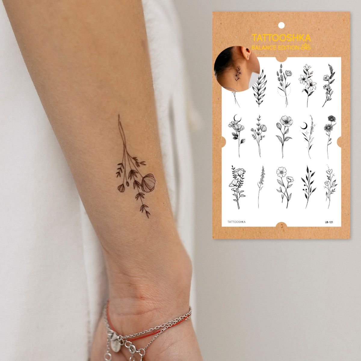 15 twigs (LB-121) - Tattooshka USA