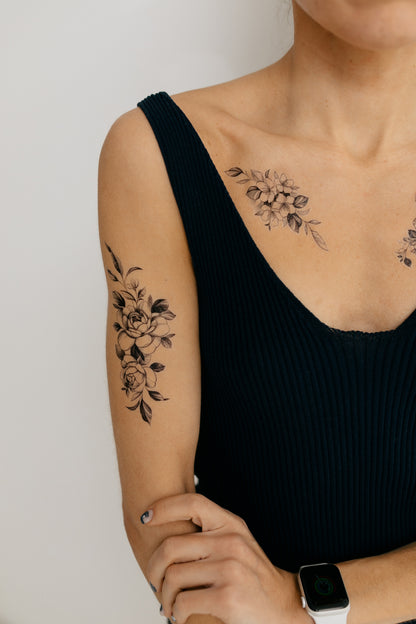 Peonies (LB-122) - Tattooshka USA