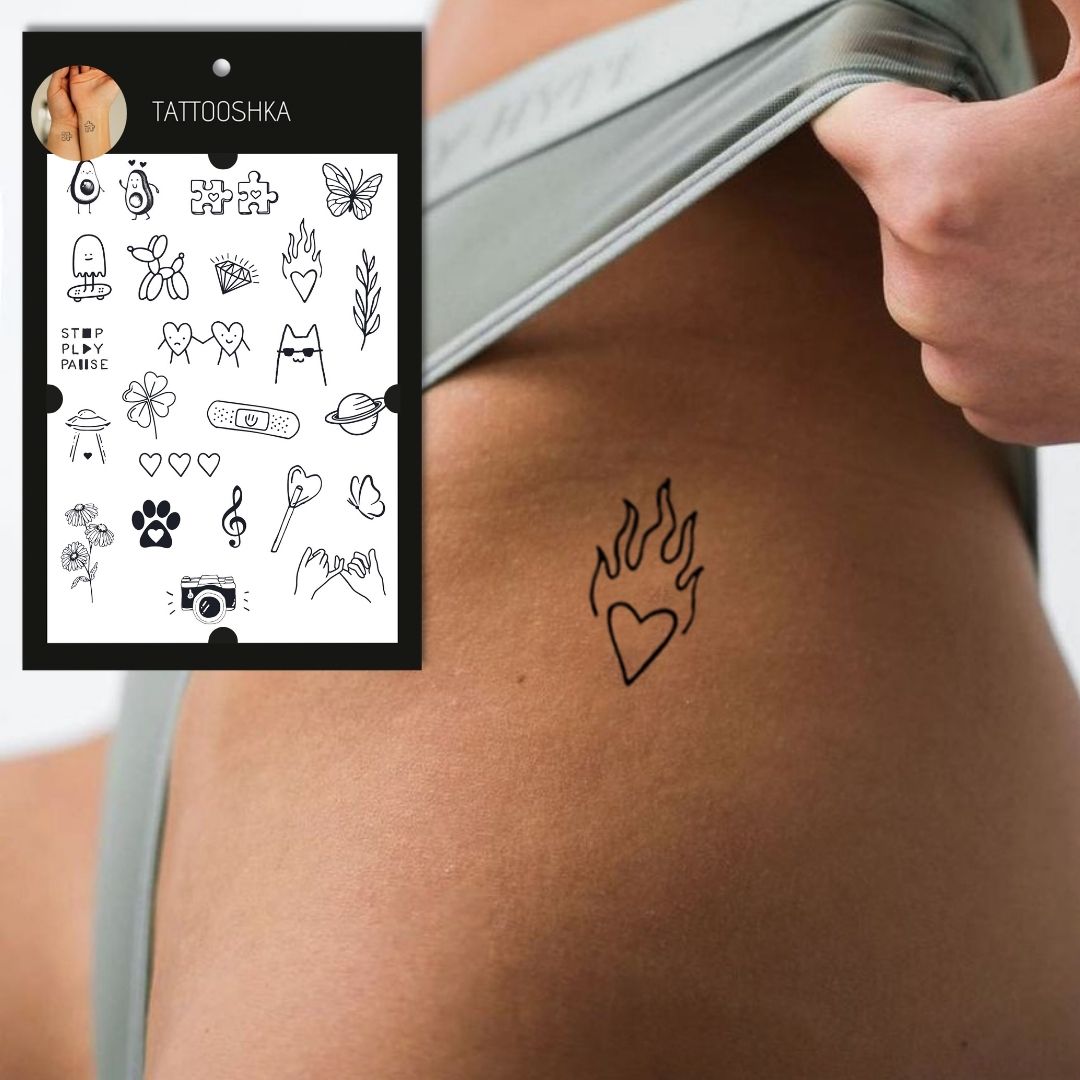 Tattoo set for couples (LB-126) - Tattooshka USA