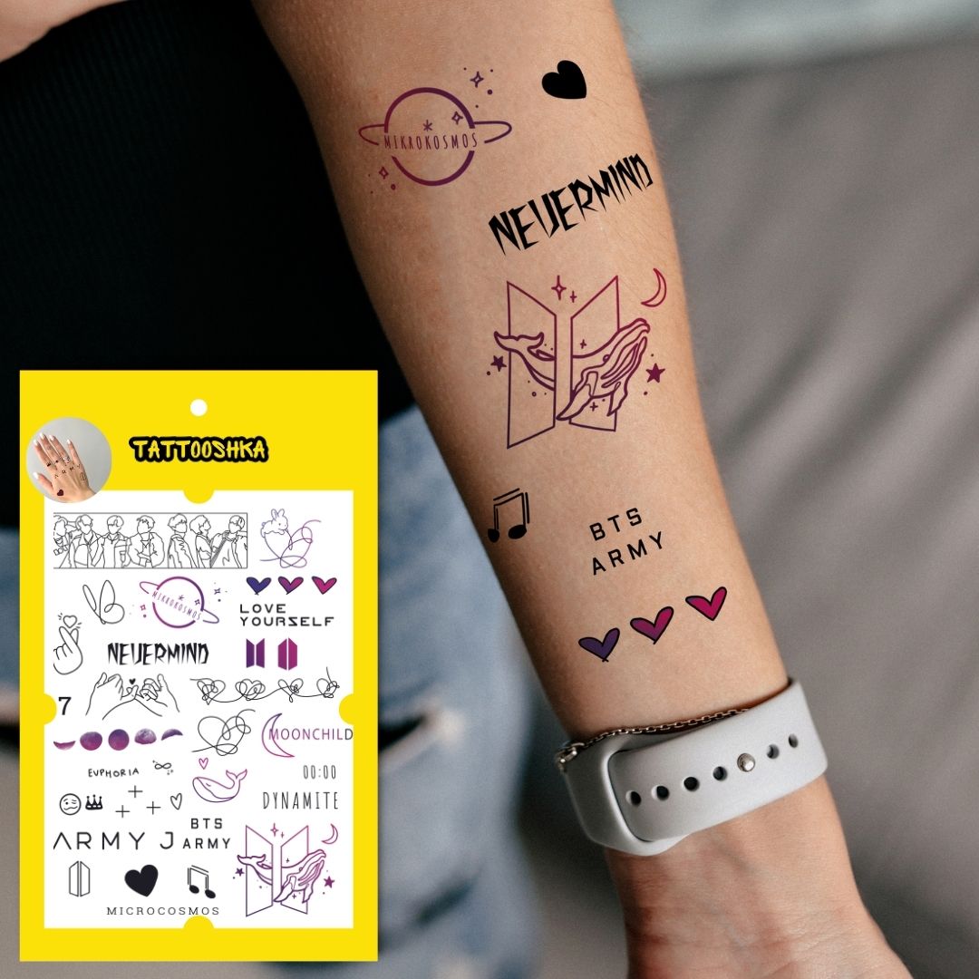 Usmc Fake Tattoos Tattoo Wasserdicht Temporäre Tattoo Aufkleber