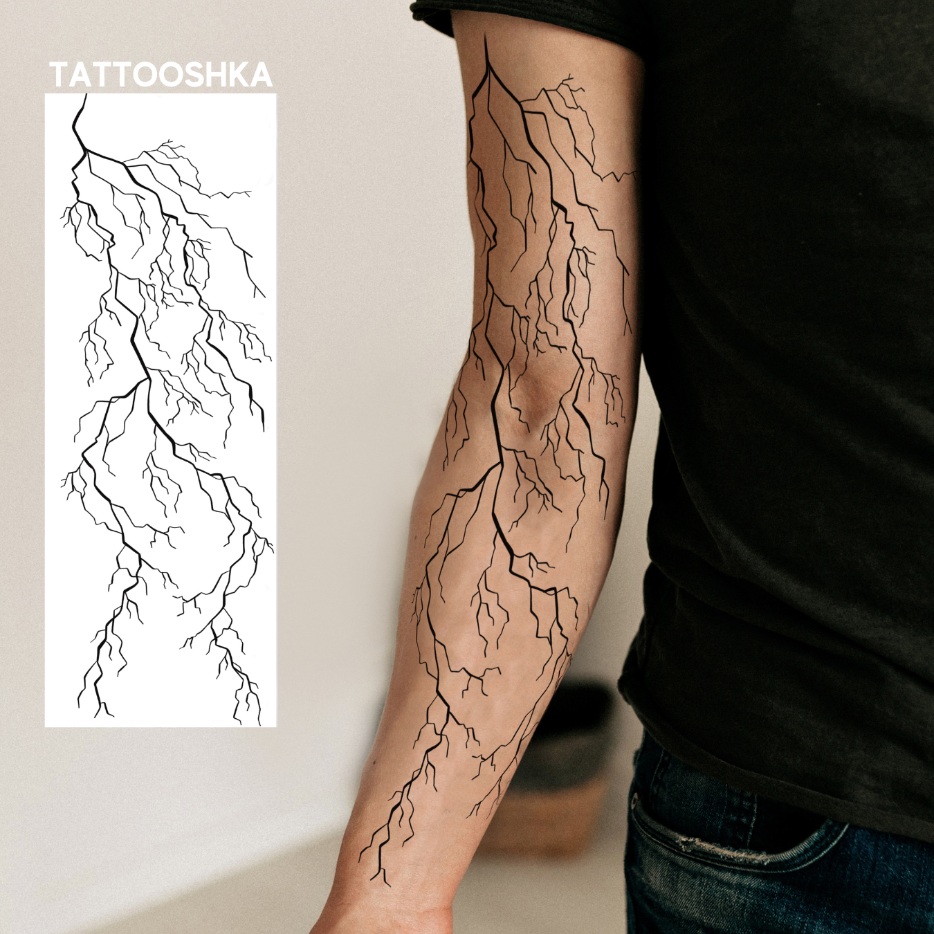 Lightning (LD-07) - Tattooshka USA