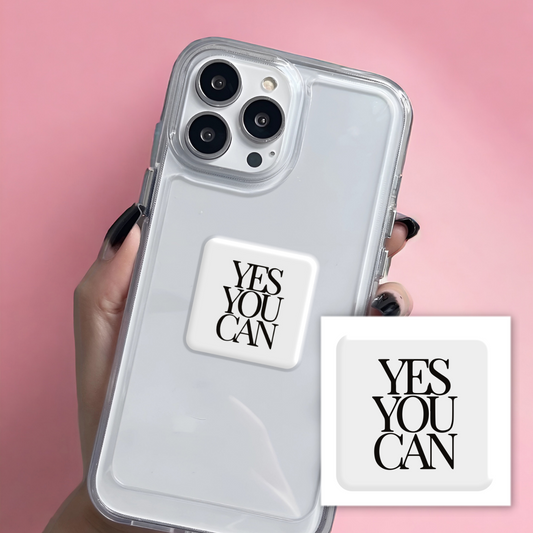 3D sticker "Yes you can" (SX-154) - Tattooshka USA