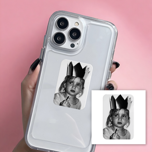 3D sticker "Princess mood" (SX-198) - Tattooshka USA