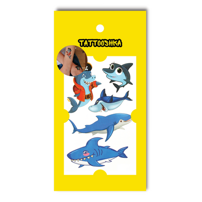 Sharks (GB-A002) - Tattooshka USA